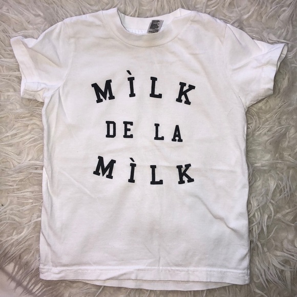 Milk de la Milk tee sz 2 - Picture 2 of 4